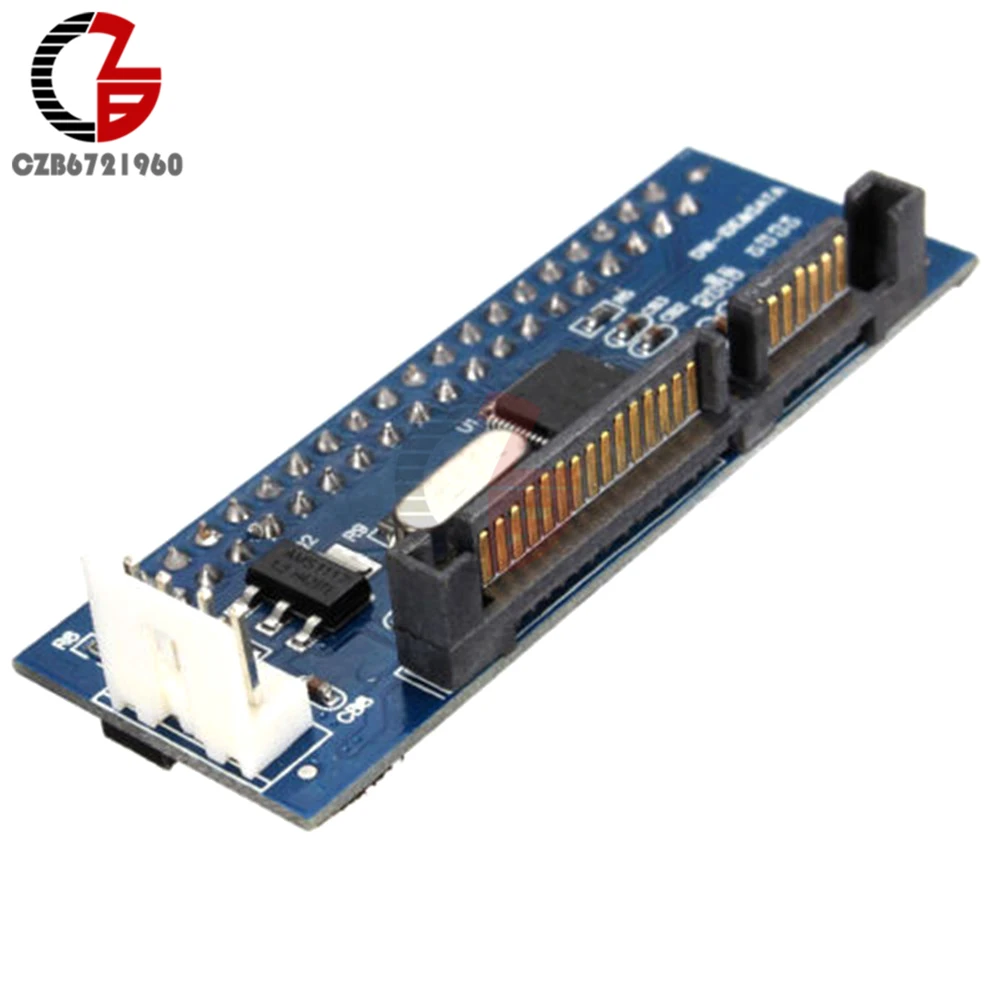 Новый адаптер JM20330 с 22 контактным разъемом SATA Male на IDE PATA 40Pin Female|sata ide adapter|sata pata