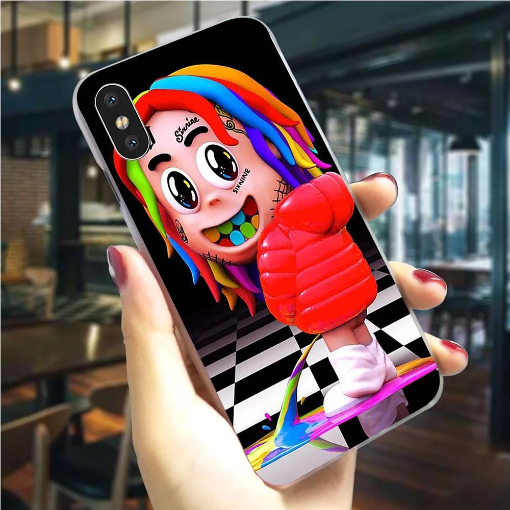 6ix9ine Tekashi Nicki Minaj чехол для телефона чехол для iPhone 5S 5 SE 6 6 S/6 6S Plus 7 8/7 8 Plus X XS XR Xs Max жесткий чехол