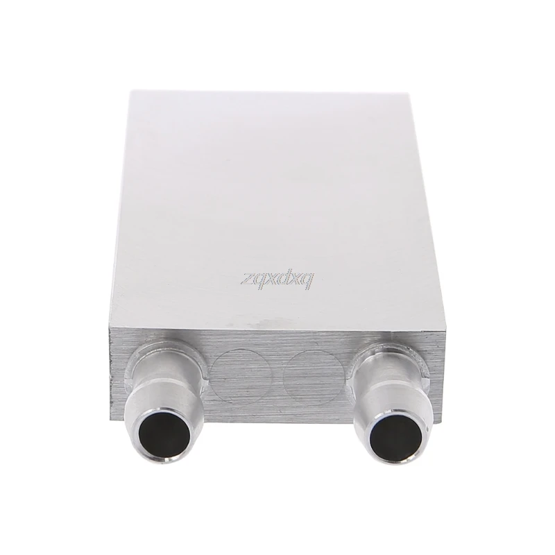 

Primary Aluminum Water Cooling Block 40*40mm for Liquid Water Cooler Heat Sink System Silver Use For PC Laptop CPU Drop Ship