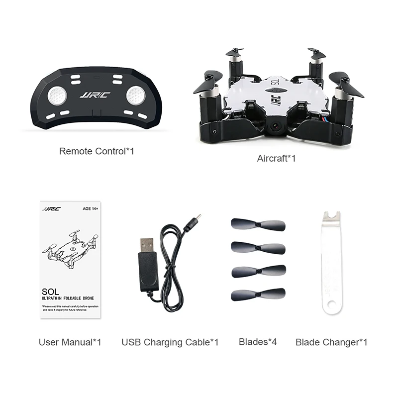 JJR/C H49 Карманный ультратонкий Wifi FPV селфи Дрон 720P камера складная рука RC