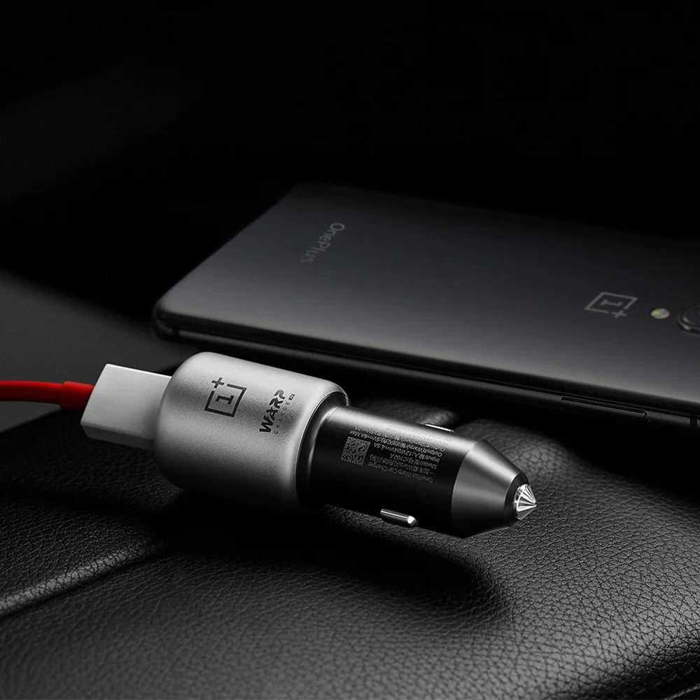 Оригинальное автомобильное зарядное устройство Oneplus Warp Charge 30 5 В 6A Max для 7 Pro