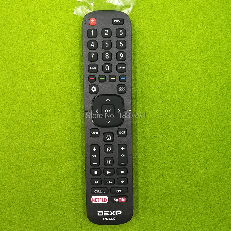 

Original Remote Control EN2B27D For DEXP F40/43/49/55C8000H H32C8000H F32/43/49D8100H U43D9100H U49D9000H U43D9000H LCD TV