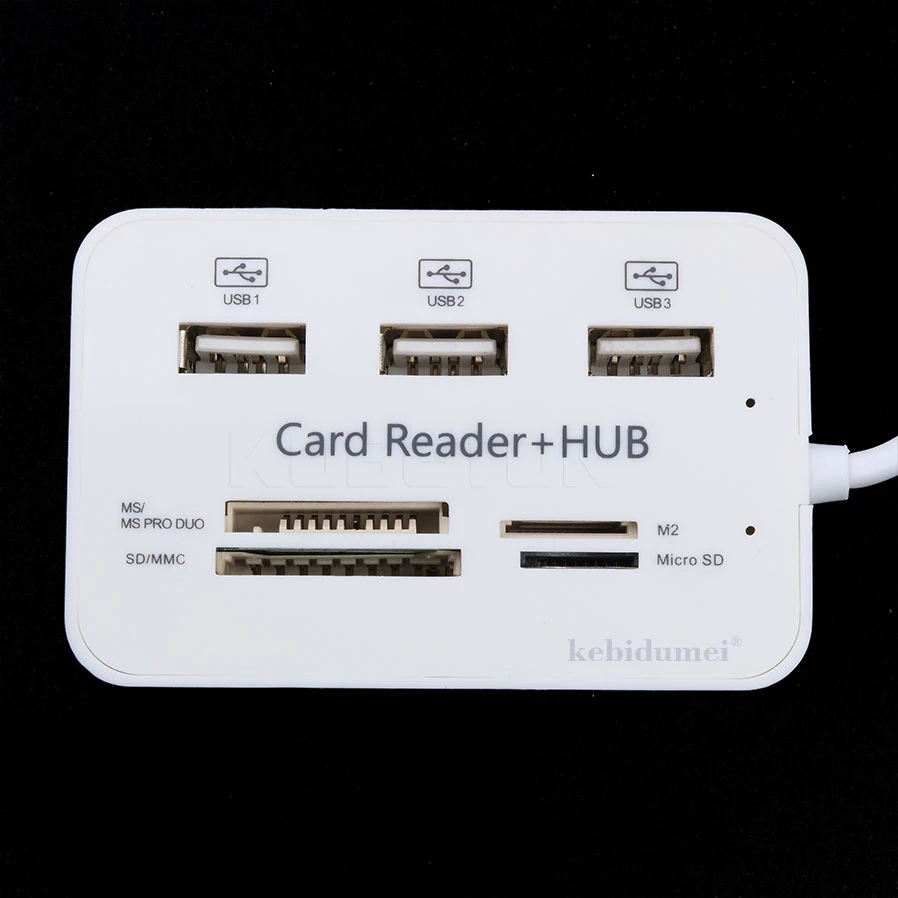 Multi USB Splitter Hub Combo All In One 3 Ports Micro 2.0 Card Reader for PC Computer Accessories High Speed | Компьютеры и офис