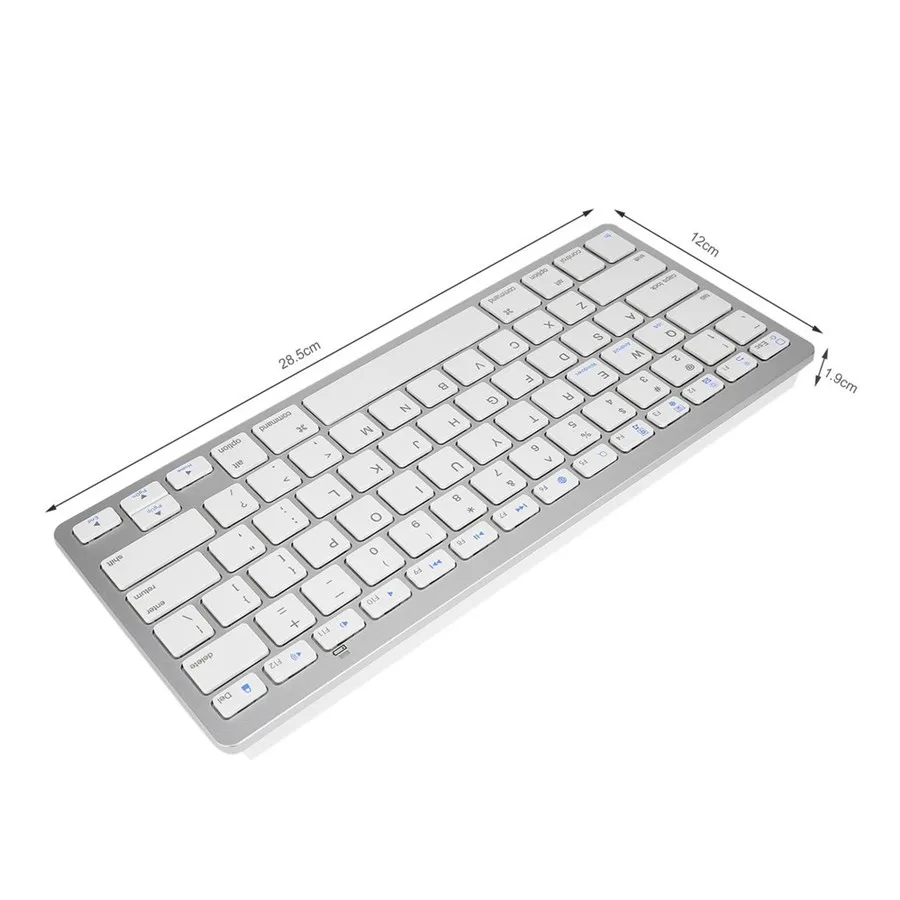 Беспроводная клавиатура Bluetooth для Air ipad Mini Mac компьютера ПК Macbook Прямая