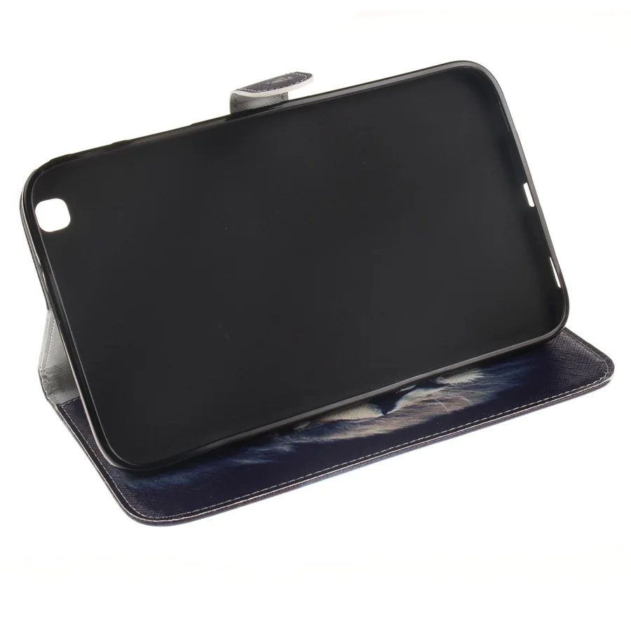 Кожаный чехол с 3d-рисунком льва совы тигра животных для Samsung Galaxy Tab 3 8 0 T310 T311 T315