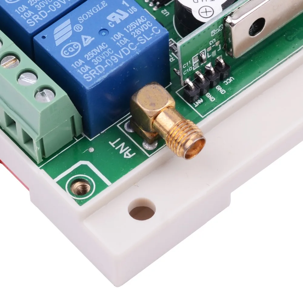 AC 110V 220V 250V 12 CH Пульт дистанционного управления переключатель освещения 12 каналов 10A реле 220V приемник промышленный уровень 12 кнопочный передатчик