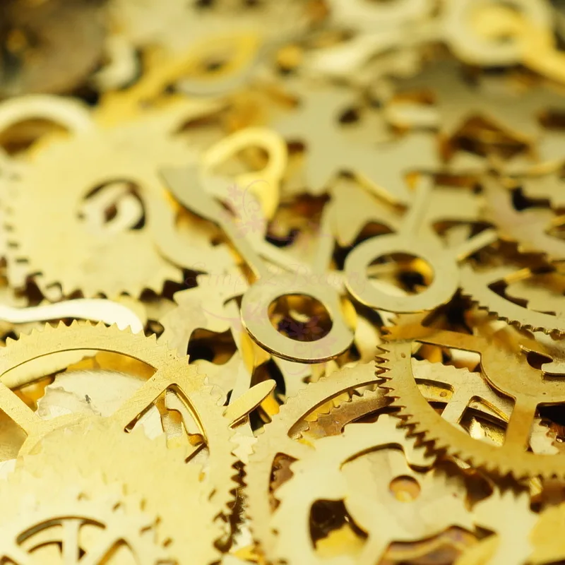 1 горшок Скелет стимпанк Ретро-колесо шестерни форма часы части стиль