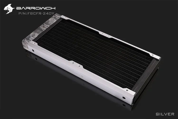 BARROWCH 240 мм радиатор POM/акриловое издание модульный Хамелеон рыбы съемный мульти-красочный FBCFR-240 новое поступление