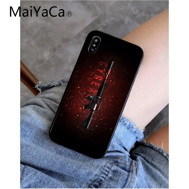 A2 MaiYaCa Counter Strike cs go красочные милые телефон интимные аксессуары чехол для iPhone 5 5Sx 6 7 plus 8 X XS MAX XR - Цвет: A2