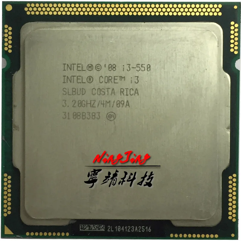 Intel Core i3 550 3 2 ГГц двухъядерный процессор Процессор и формирующая листы для кровли