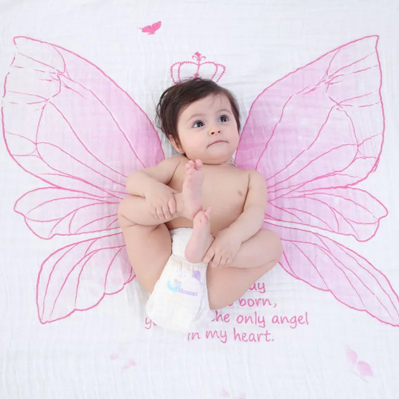 Двухслойный муслиновый хлопковый марлевой шарф ruyi bebe детское полотенце для