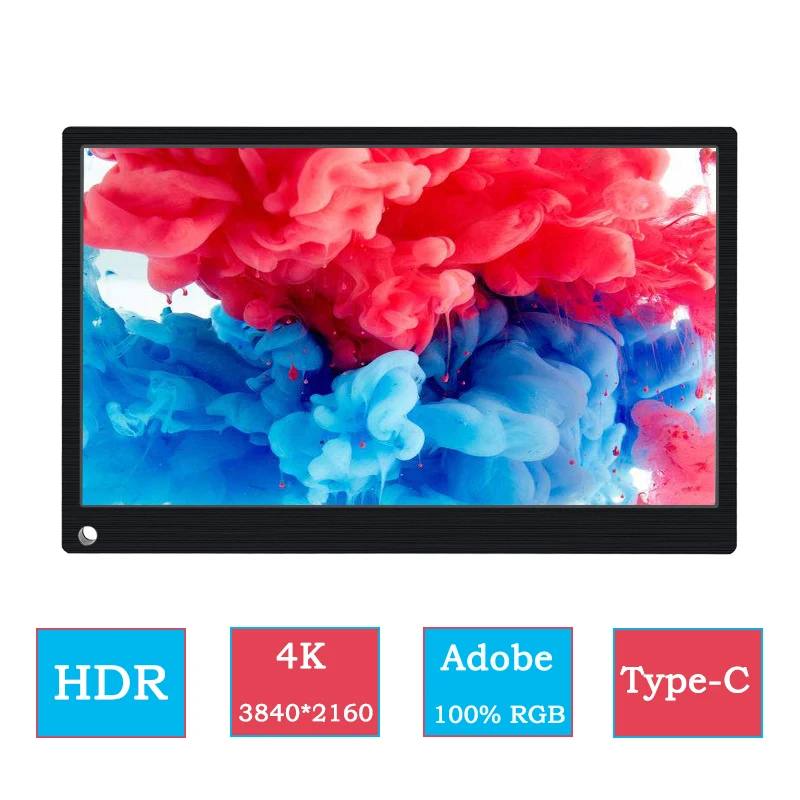 15 6 дюймов 4K Adobe 100% цветной Тип C портативный HDR игровой монитор для PS4 Pro XBOX NS ПК