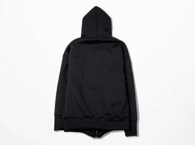 WOW High street 2015 bramd new fashion space cotton double zipper hoodies KANYE YEEZY men's hip hop streetwear jacket outerwear | Мужская