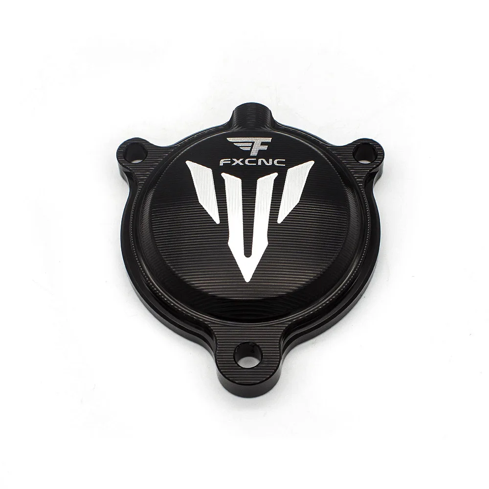 Black FX CNC алюминий для Yamaha YFM700R 2008 2009 2010 2011 2012 2013-защита двигателя мотоцикла Чехол слайдер крышка протектор - Цвет: Black