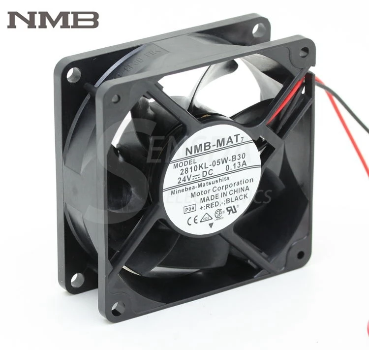 Чехол для процессора NMB 2810KL-05W-B30 7025 70 мм 7 см постоянный ток 24 В 0 13 А осевые