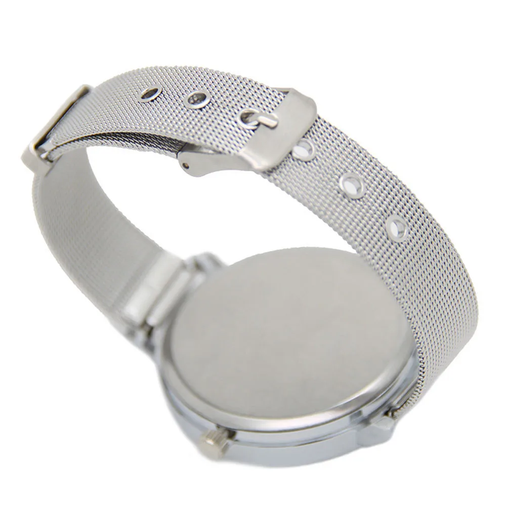 Ремень серебряный корпус цифровые часы женские модные dames horloges платье с