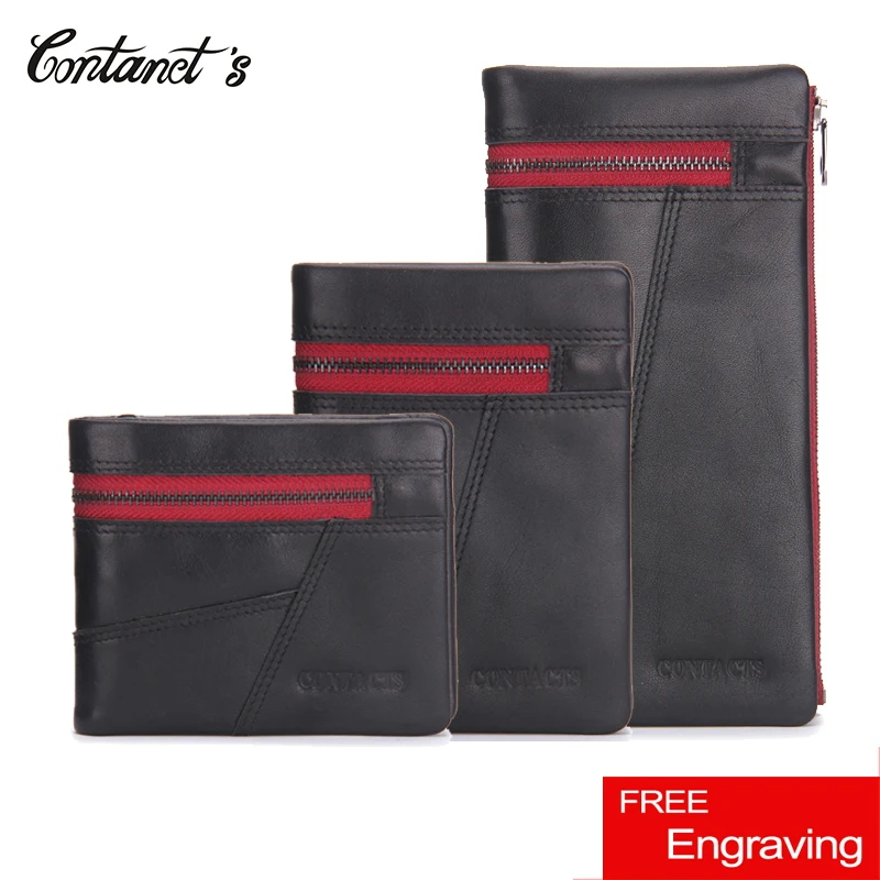 Кошелек мужской из натуральной кожи модный многофункциональный бумажник