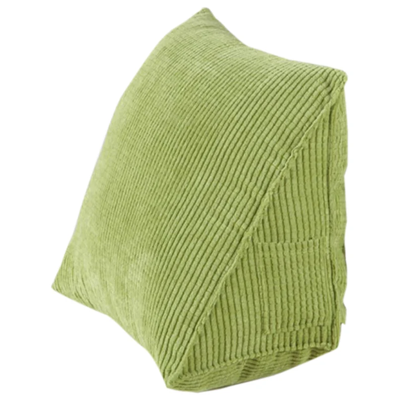 Green Подушка для чтения спинки, подушка на танкетке, подушка для спины, поясничная Подушка, кровать, офисное кресло, подушка для отдыха, Подушка для спины - Цвет: Green