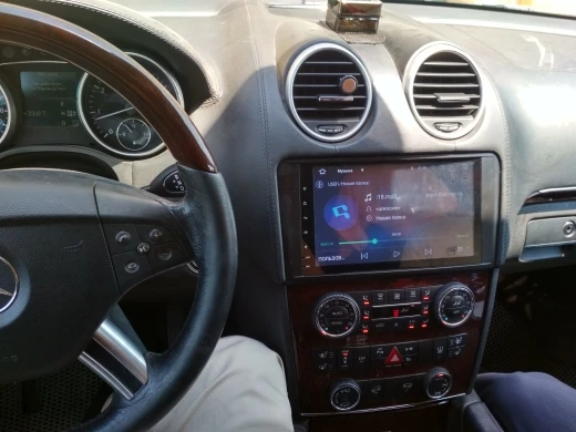 Android 9,0! Два Din 9 дюймов dvd-плеер автомобиля для Mercedes Benz/GL ML Класс W164 X164 ML350 ML450 GL320 GL450 Wifi gps BT Радио