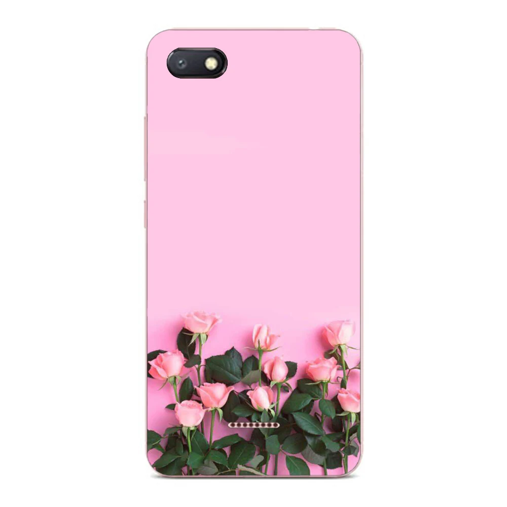 Чехол для Xiaomi redmi 6A силиконовый чехол 5 45 дюйма ТПУ мультяшный 6a телефона |