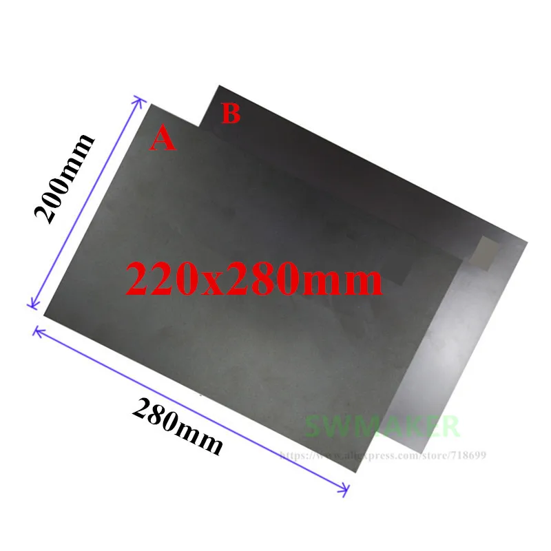 

Магнитная клейкая лента 220x280 мм, для принтера TEVO Tarantula I3