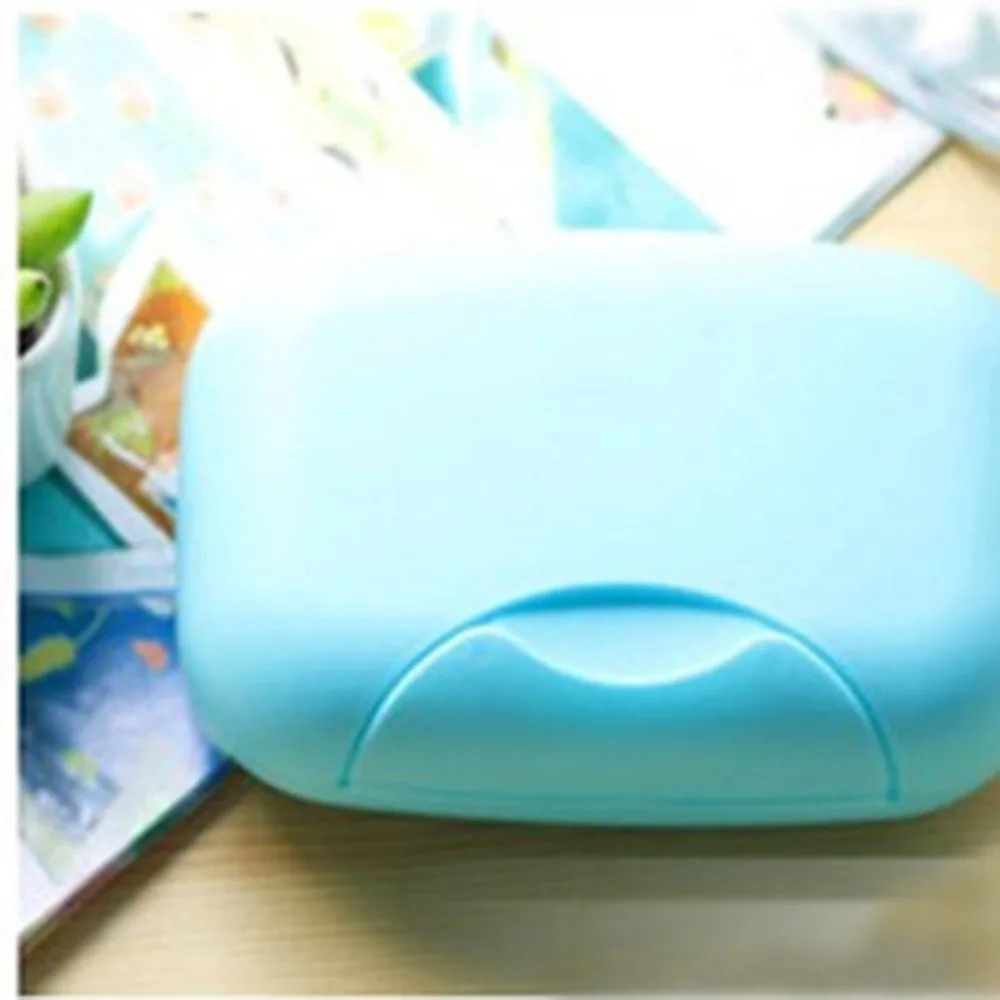 

Portable Mini Handy Bathroom Dish Plate Case Home Shower Outdoor Travel Hiking Holder Container Sealing Soap Box