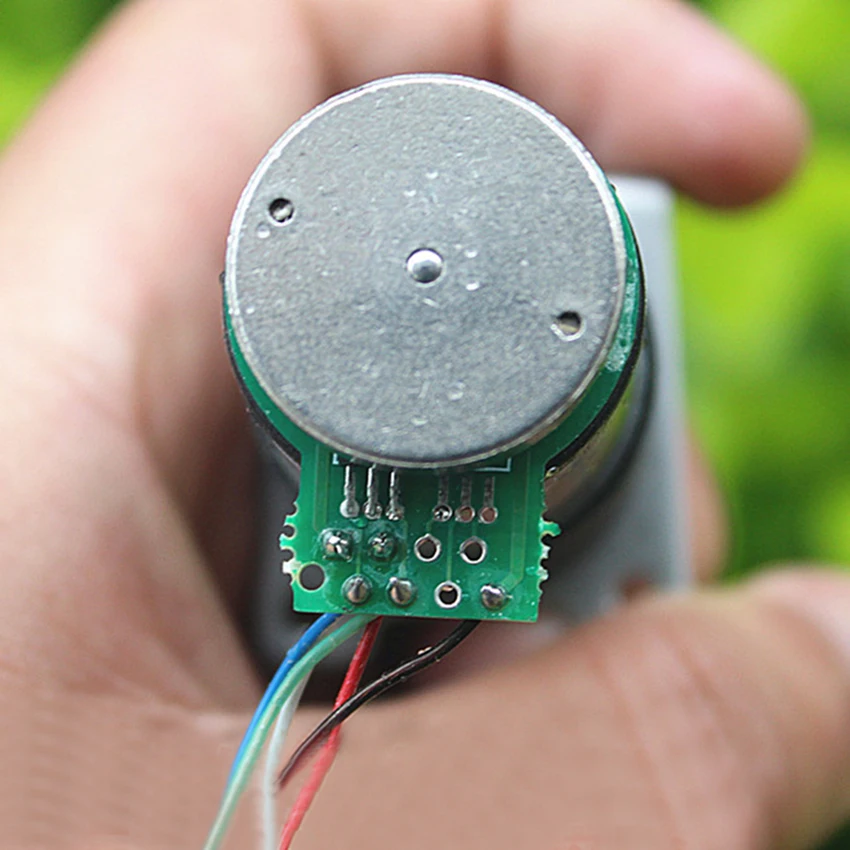 DC Шестерни двигатель с датчиком все металлические 12V ed мотор кодового диска