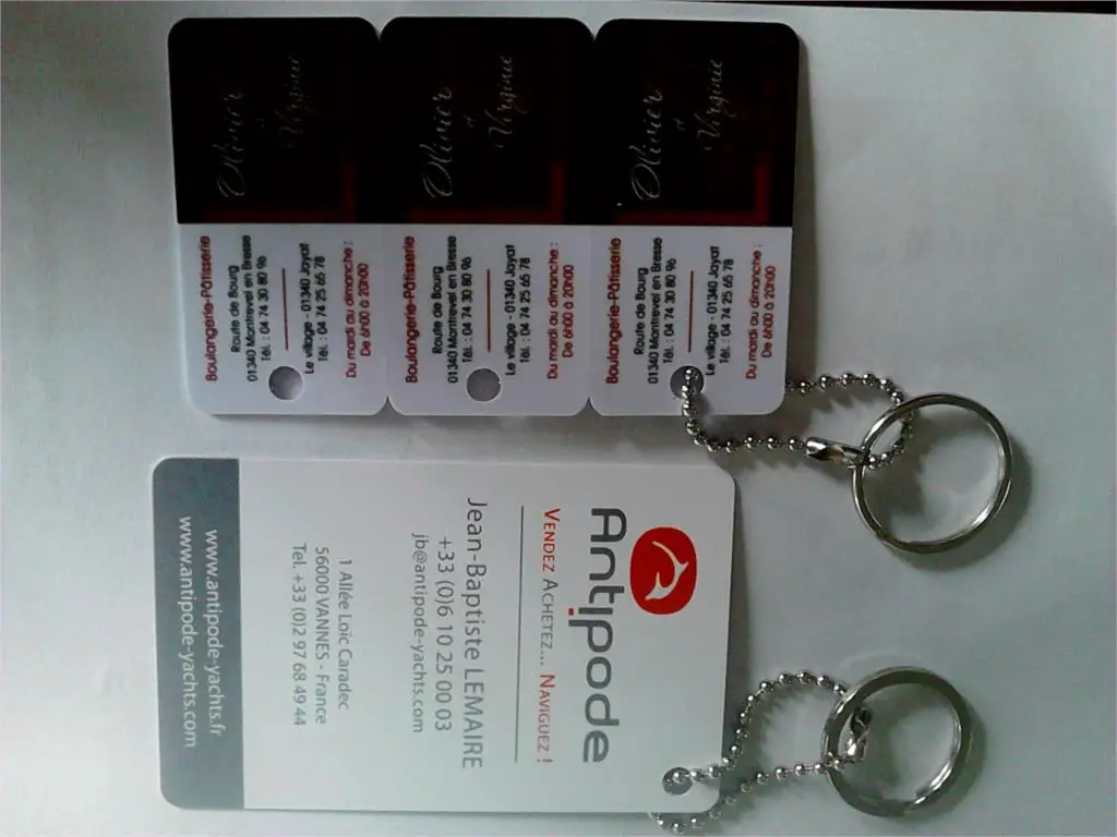 Plastic VIP membership card with hot stamping for smart rfid | Безопасность и защита