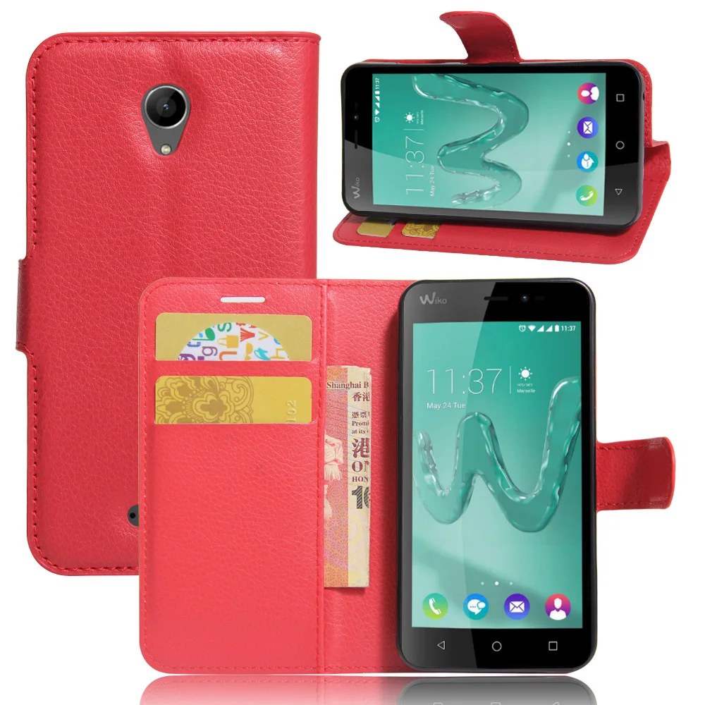 Для funda wiko фредди личи pattern case luxury pu кожа для флип защитная оболочка задняя крышка |