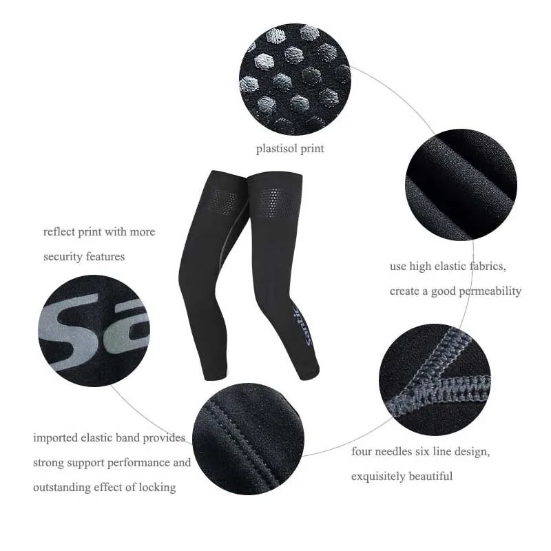 Зимние теплые гетры Santic велосипедные уличные спортивные дорожный горный