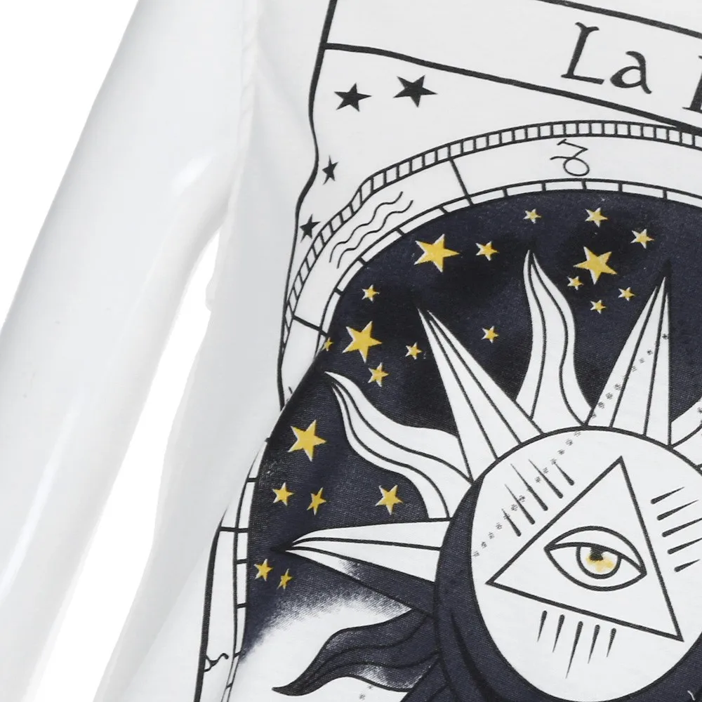 2019 модные сексуальные женские футболки футболка звезда Луна без рукавов принт