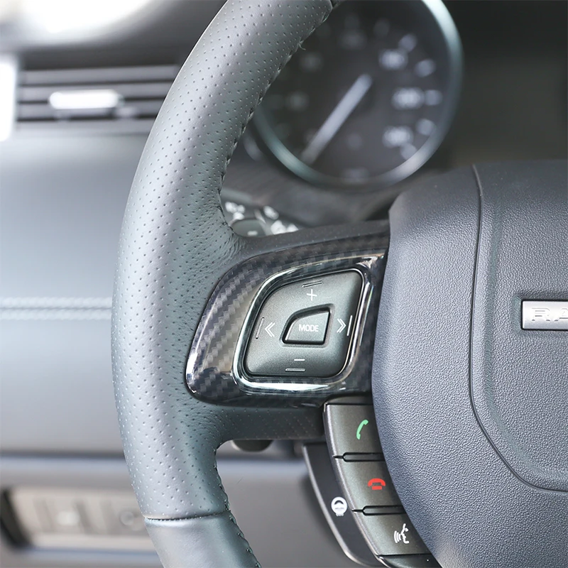 2 шт. для Land Rover Range Evoque 12-17 углеродное волокно стиль ABS пластиковые аксессуары