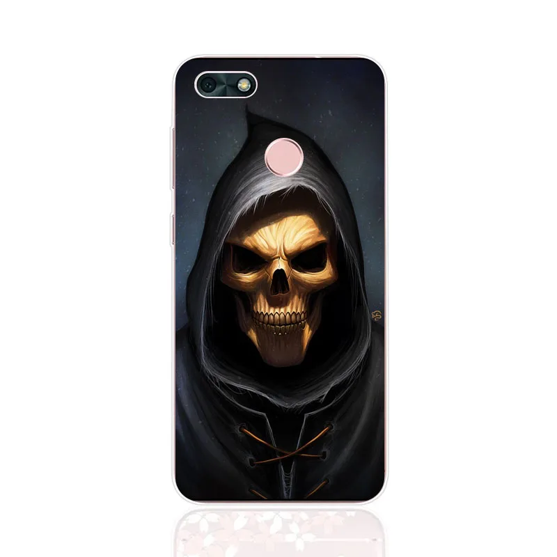 Huawei y6 pro 2017 Case Silicon Phanton Cartoon Painting Soft TPU Back Cover for Phone Protect shell |