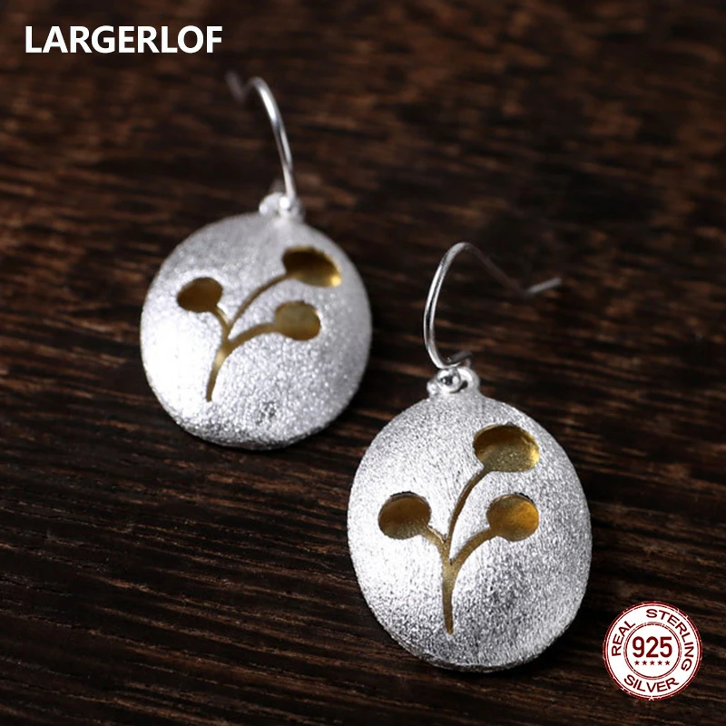 Серьги Серебро 925 Для женщин Fine Jewelry пробы Серебряные серьги для BR57004|Серьги| |