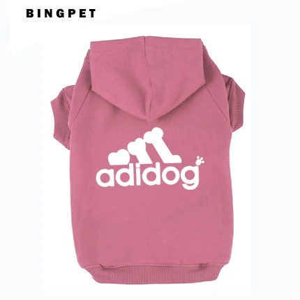 Спортивный стиль печатный мягкий хлопок для собак Толстовка с капюшоном