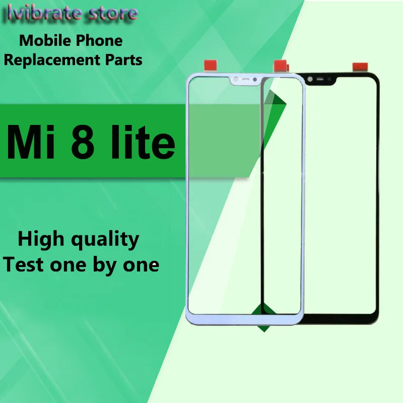 Сенсорный ЖК-экран для xiaomi mi 8 lite дигитайзер переднего сенсорного экрана внешнее