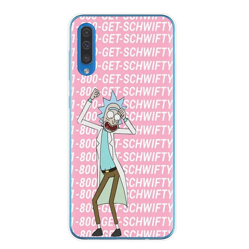 T6362 Cartoon Rick And Morty Soft TPU Case For Samsung J3 J5 J7 A7 A9 A6 A8 J4 J6 Plus A10 A20 A30 A40 A50 A70 Cover - Цвет: T6362
