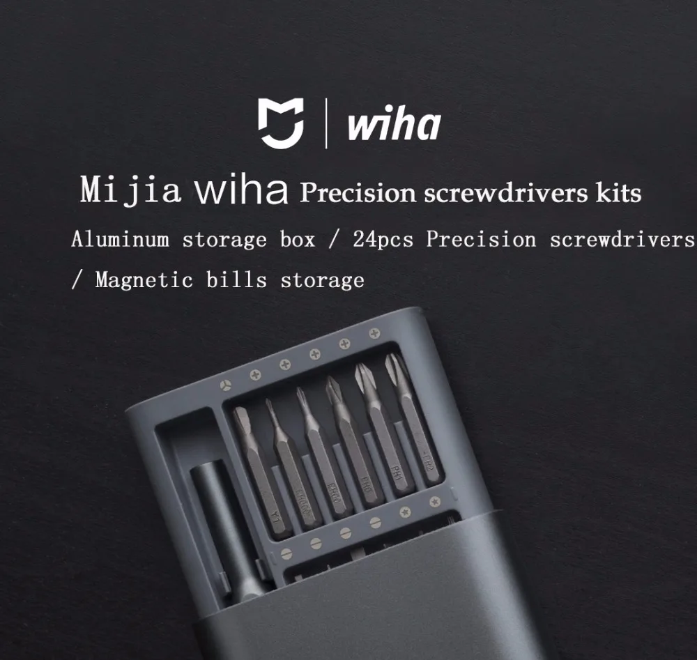 Набор отверток Youpin Wiha для ежедневного использования отвертка с 24 магнитными