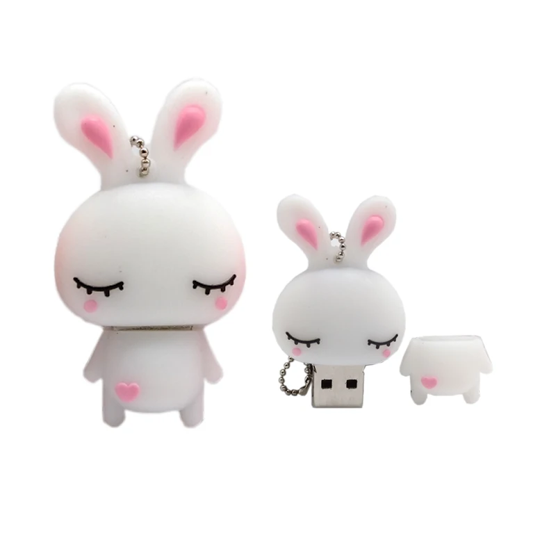 USB-накопитель с мультяшными кроликами 4 ГБ 8 16 32 64 | Компьютеры и офис