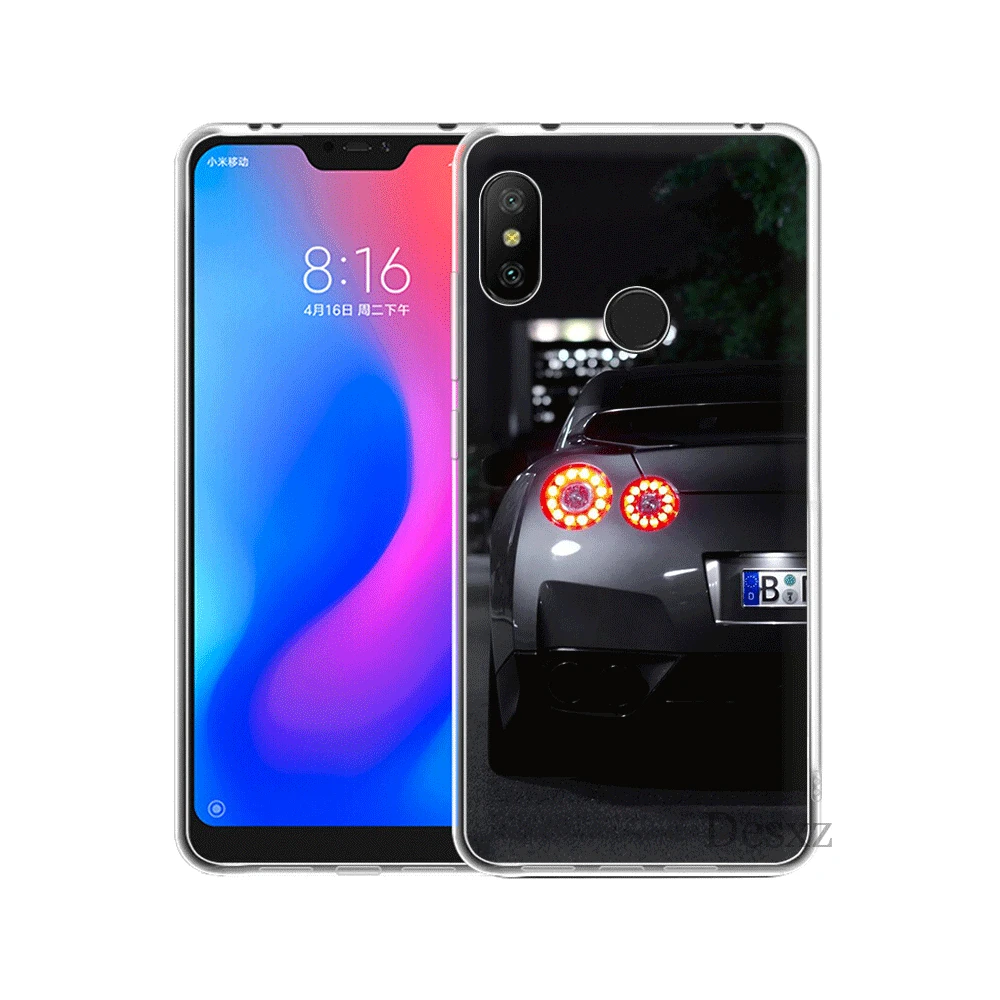 GTR автомобильный чехол для телефона Redmi 3S 3 4 6 Pro 4A 4X 5 5A Plus 6A S2 жесткого