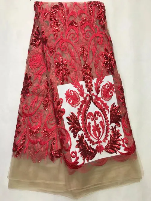 Высококачественные массивные капли с блестками платья Тюль Ткань Африка 2017