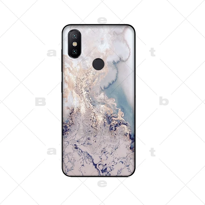 Мраморный высококачественный чехол для телефона Xiaomi Max2 Max3 MI6 MI8 Redmi Note5 Note4 Redmi5