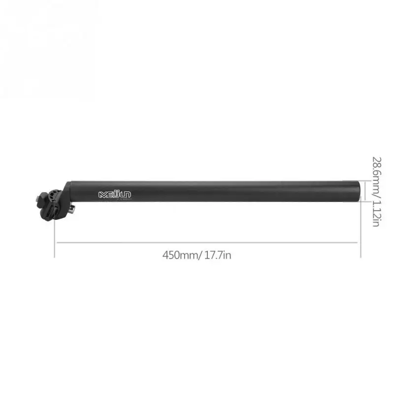 28.6x450mm Подседельный штырь для горного велосипеда 27,2/28,6/30,8/31,6 мм-450 мм седло для горного и дорожного велосипеда подседельный штырь Велосипедный спорт расширение на подседельную трубу рамы Аксессуары для велосипеда - Цвет: 28.6x450mm
