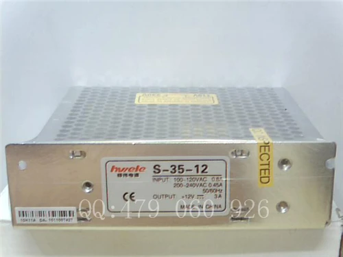 

[JIYUAN] Импульсный источник питания Heng Wei S-35-12 12V3A -- 3 шт./лот