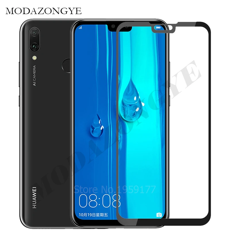 Закаленное стекло для Huawei Y9 2019 защита экрана Y 9 Y92019|Защитные стёкла и плёнки