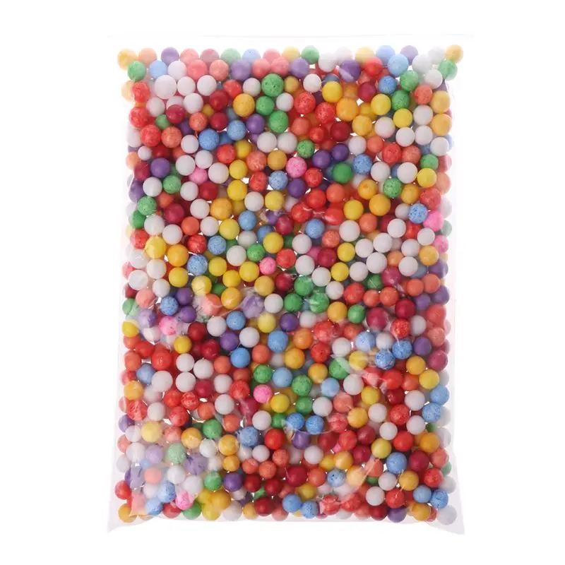 7 9 мм Снежная грязь частицы аксессуары пенопластовые шарики слайм поставки