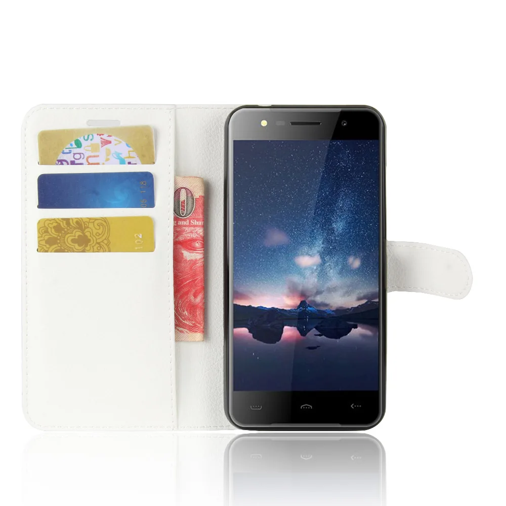 Чехол baisxst для Homtom HT37 силиконовый Роскошный кожаный флип оригинальный