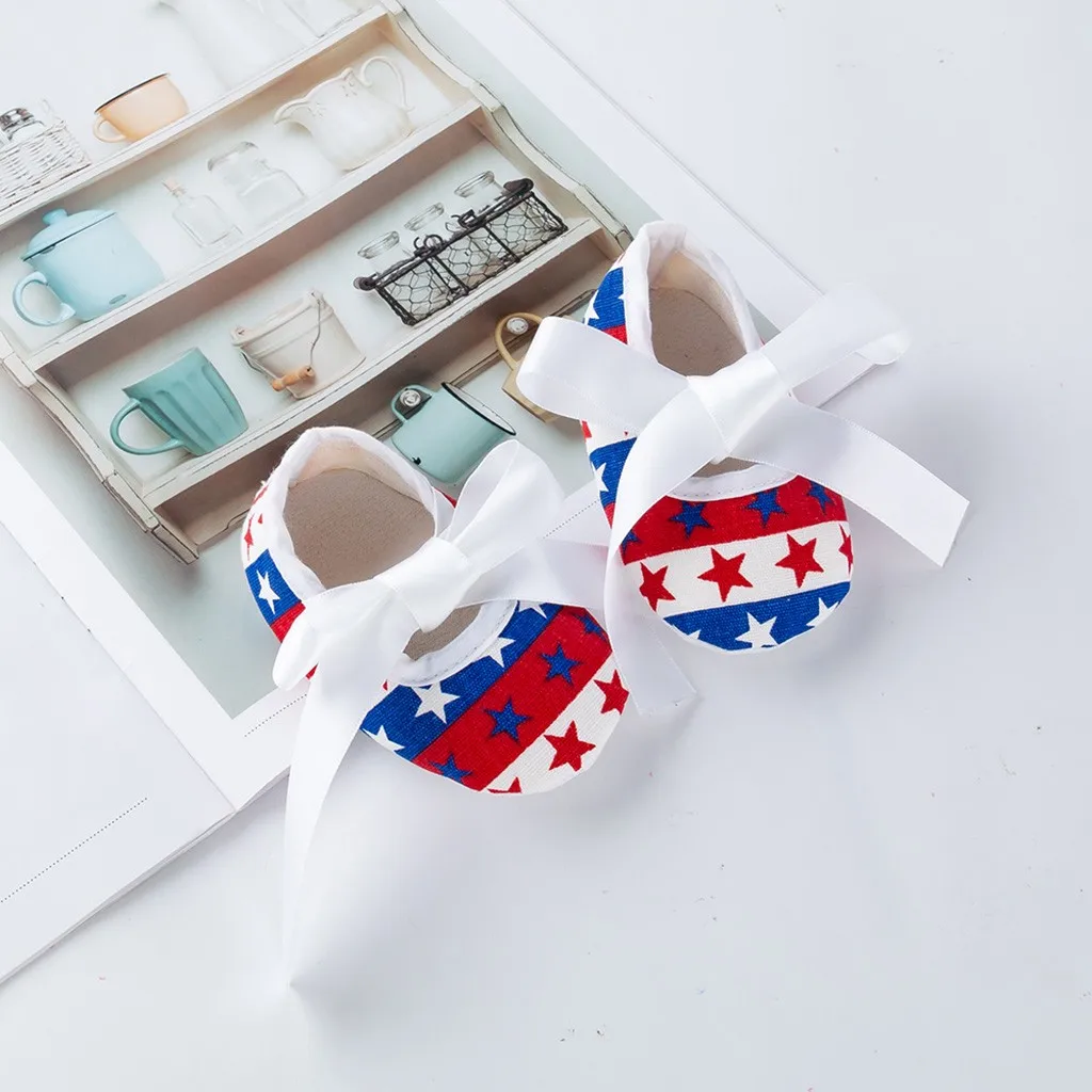 Модный комплект для малышей платье с короткими рукавами и принтом звезд