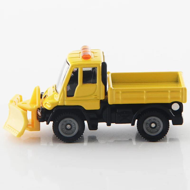 Takara Tomy Tomica 1: 88 Mercedes-Benz Мерседес-снегоочиститель грузовик модель автомобиля Металл литья под давлением игрушечный автомобиль 860112