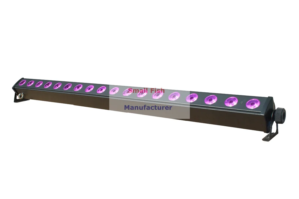 18X4 Вт светодиодный RGBW 4IN1 светодиодный настенный, с омывающим светом DMX 512 контроллер Светодиодная стойка для сценических светильников линии бар настенный светодиодный светильник для костюм Go-Go световых шоу